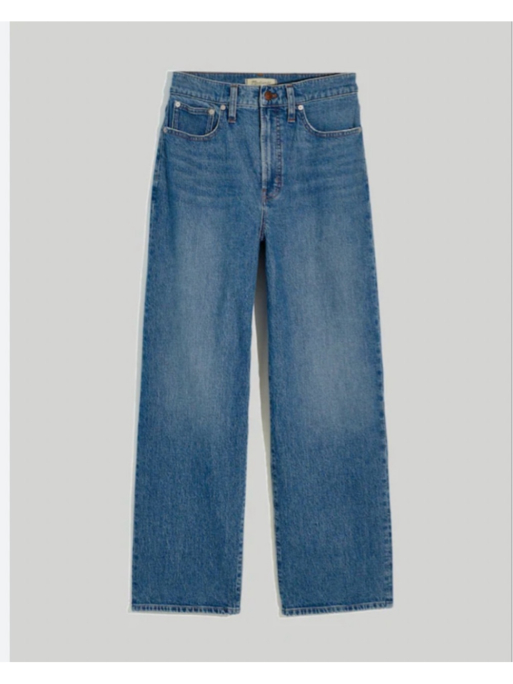 Women's Madewell Blue Wide Leg Jeans Size 28